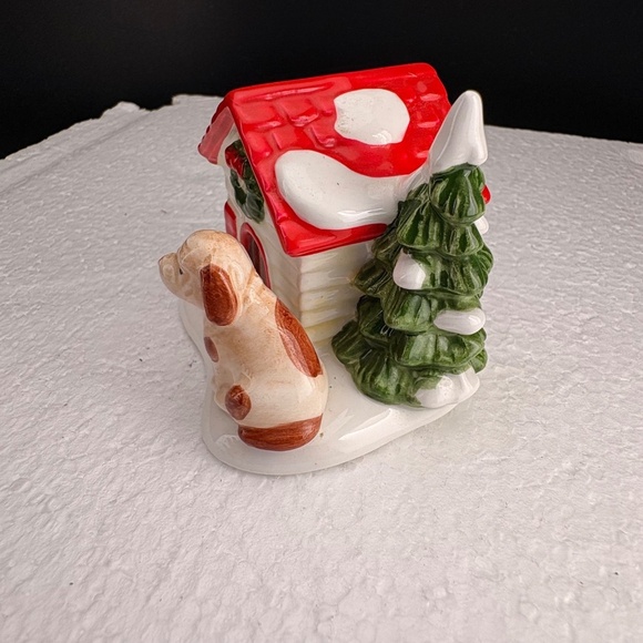Department 56 Snow Village Girl & Apples, 2 Newsboys, Dog with House - 4 pieces - Picture 14 of 16
